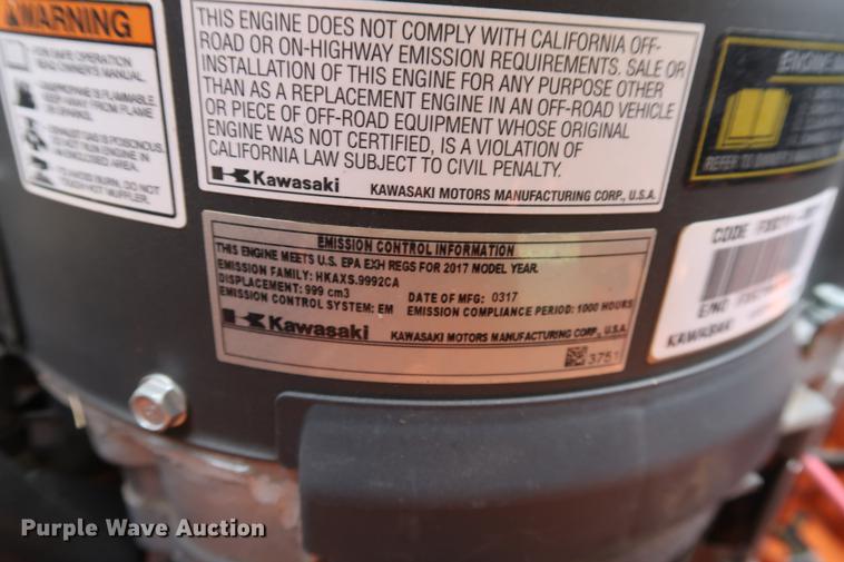 image for item FQ9223 2017 Scag Cheetah SCZ72V-31FX ZTR lawn mower