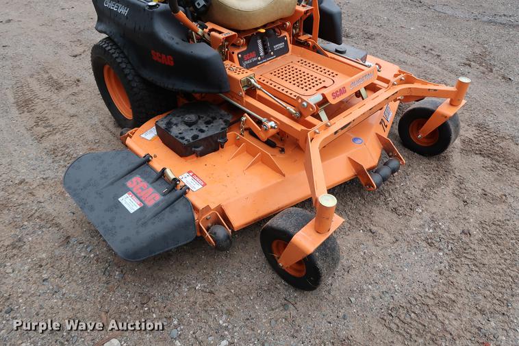 image for item FQ9223 2017 Scag Cheetah SCZ72V-31FX ZTR lawn mower