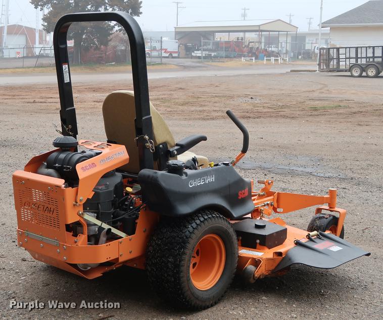 image for item FQ9224 2017 Scag Cheetah SCZ72V-31FX ZTR lawn mower