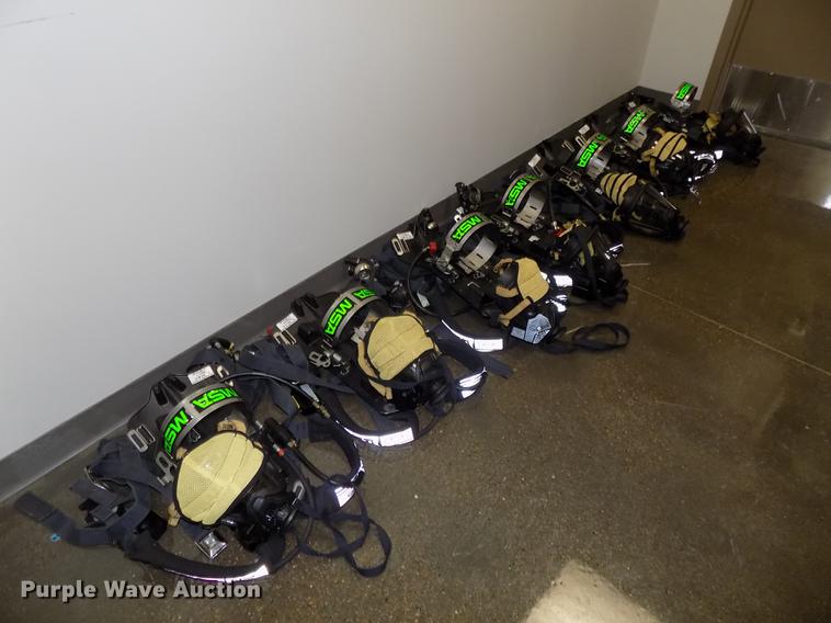 image for item G1617 (7) MSA Custom 4500 UltraLite MMR self-contained breathing apparatus