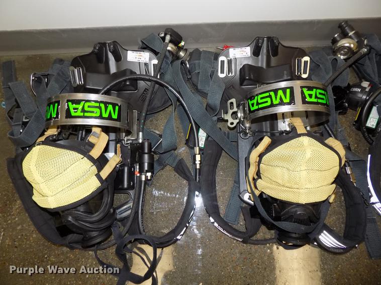 image for item G1617 (7) MSA Custom 4500 UltraLite MMR self-contained breathing apparatus