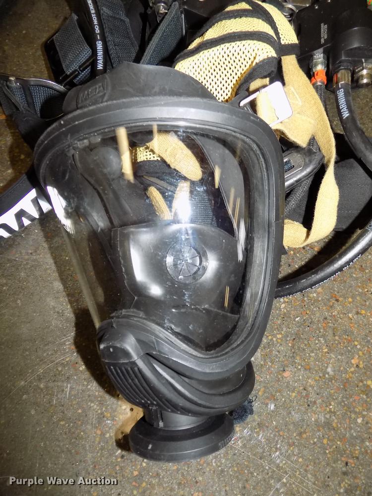 image for item G1617 (7) MSA Custom 4500 UltraLite MMR self-contained breathing apparatus