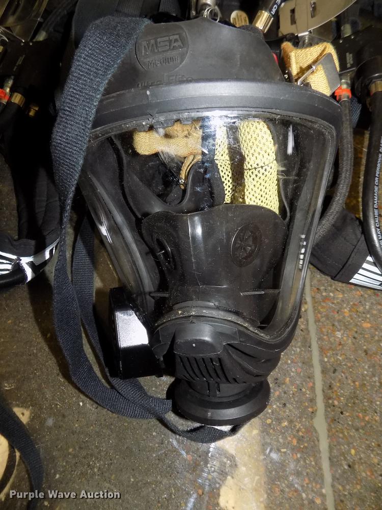 image for item G1617 (7) MSA Custom 4500 UltraLite MMR self-contained breathing apparatus