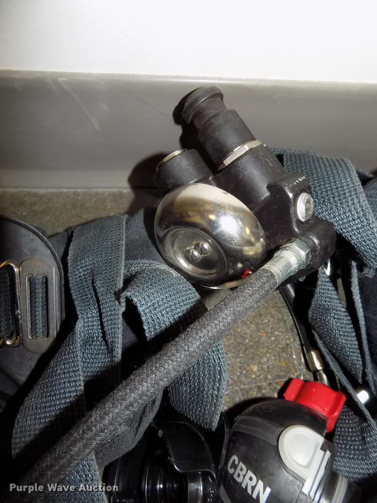 image for item G1617 (7) MSA Custom 4500 UltraLite MMR self-contained breathing apparatus