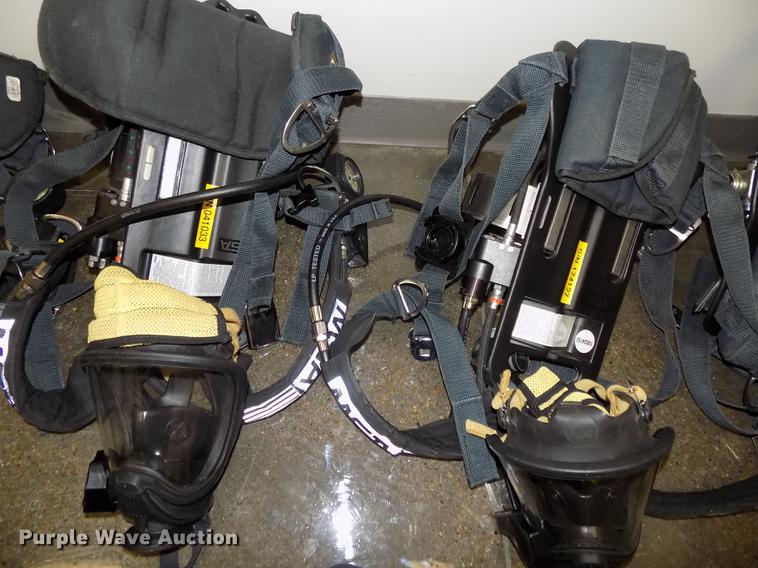 image for item G1617 (7) MSA Custom 4500 UltraLite MMR self-contained breathing apparatus