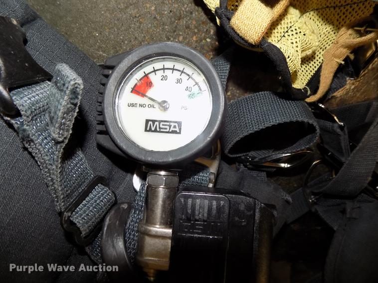 image for item G1617 (7) MSA Custom 4500 UltraLite MMR self-contained breathing apparatus