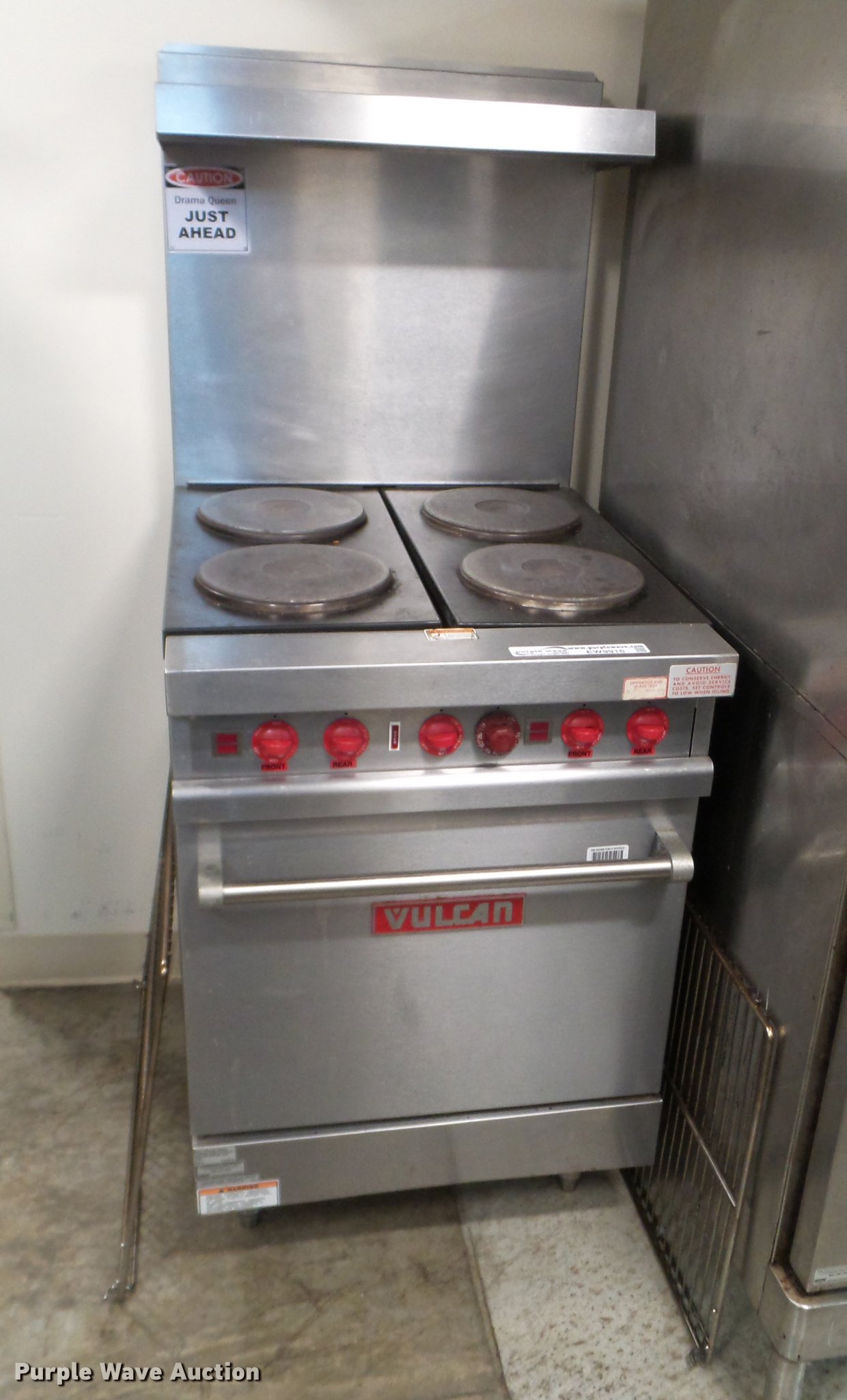 Vulcan stove/oven in Des Moines, IA Item EW9916 sold Purple Wave