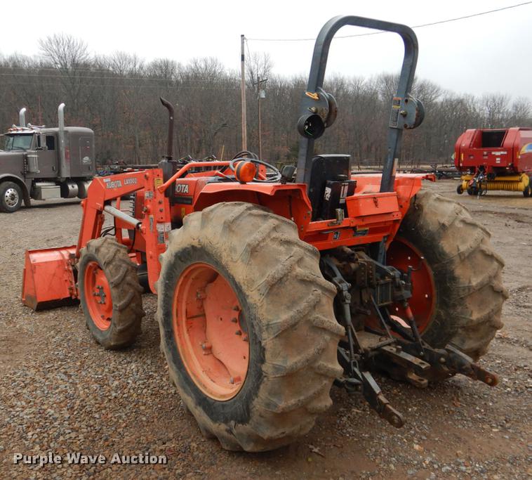 image for item BE9295 Kubota M5700 MFWD tractor