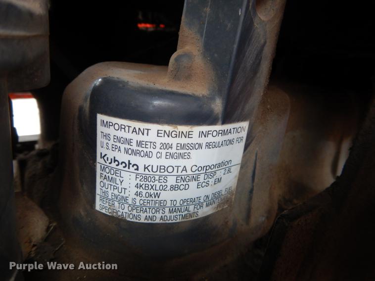 image for item BE9295 Kubota M5700 MFWD tractor