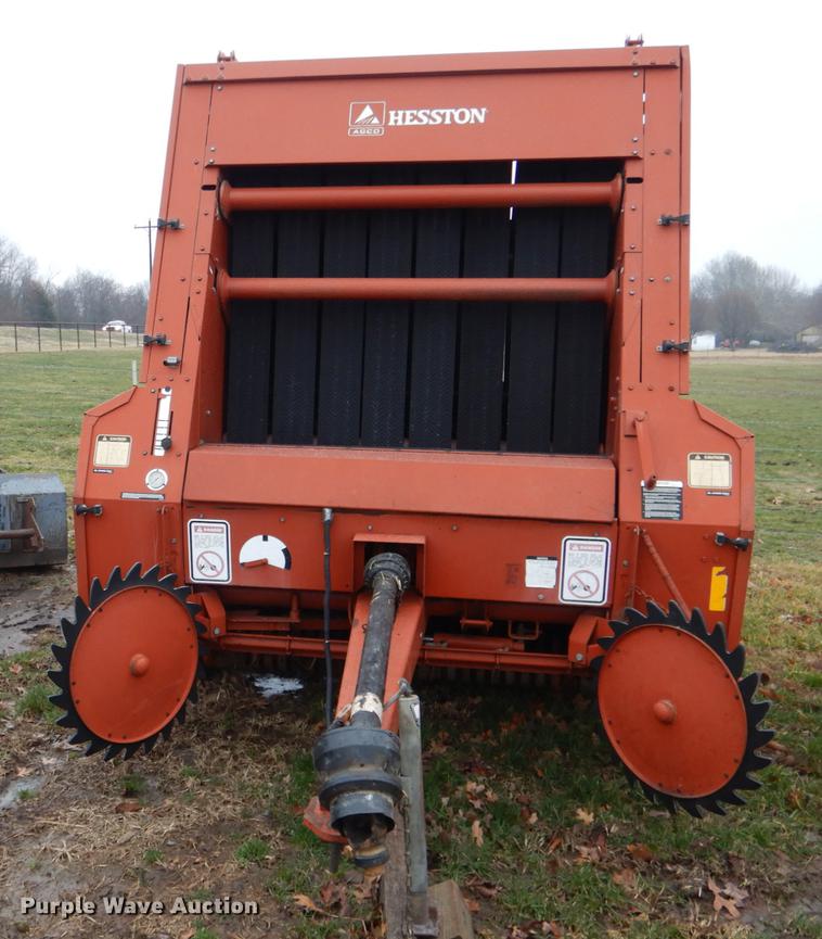 image for item BE9308 Hesston 565A round baler