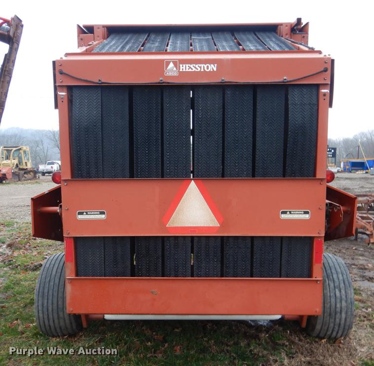 image for item BE9308 Hesston 565A round baler