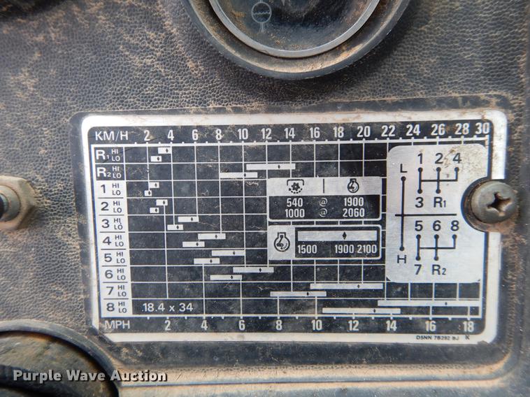 image for item DC0209 1984 Ford 6710 tractor