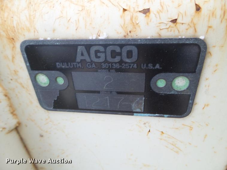 image for item DC1242 AGCO 2 loader