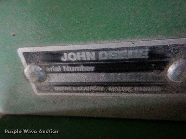 image for item DE6005 John Deere 7240 no-till planter