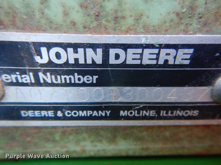 image for item DE6018 John Deere 7200 MaxEmerge planter