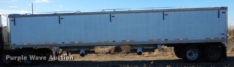 image for item FA9257 2000 Timpte double hopper bottom grain trailer