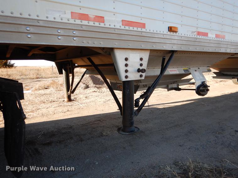 image for item FA9257 2000 Timpte double hopper bottom grain trailer