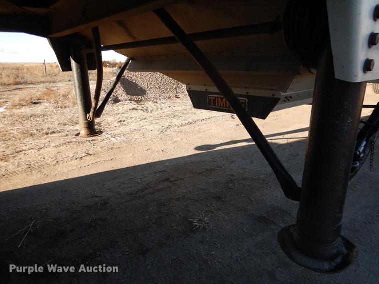 image for item FA9257 2000 Timpte double hopper bottom grain trailer