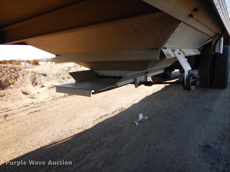 image for item FA9257 2000 Timpte double hopper bottom grain trailer