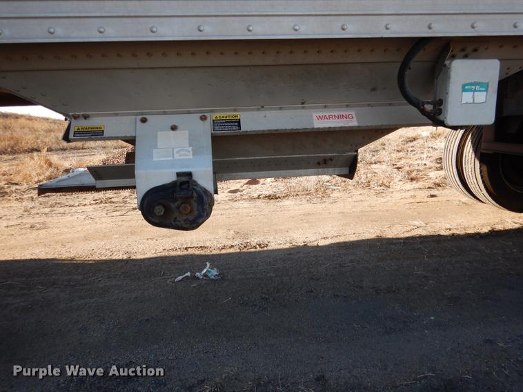 image for item FA9257 2000 Timpte double hopper bottom grain trailer