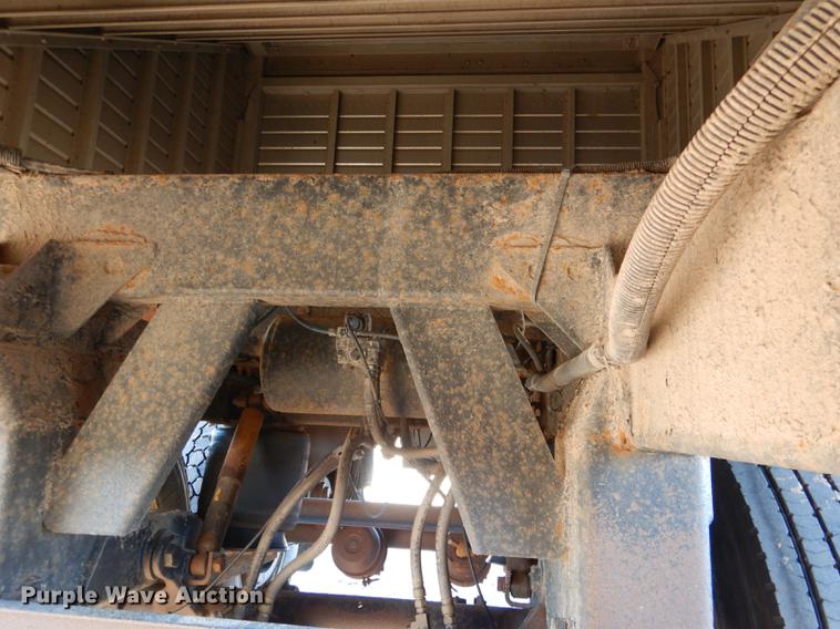 image for item FA9257 2000 Timpte double hopper bottom grain trailer