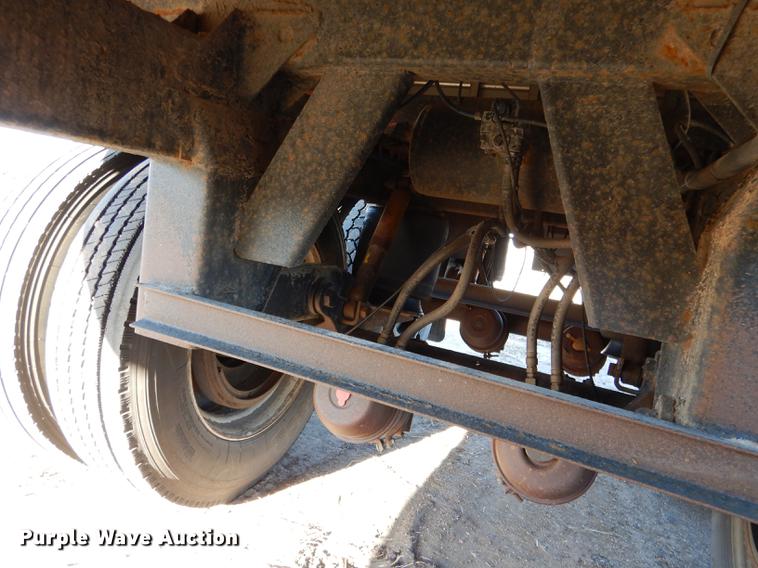 image for item FA9257 2000 Timpte double hopper bottom grain trailer