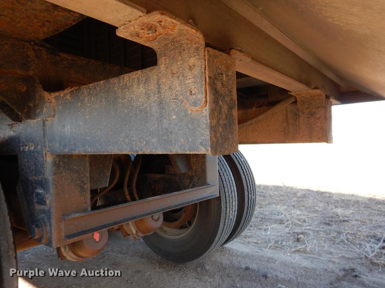 image for item FA9257 2000 Timpte double hopper bottom grain trailer