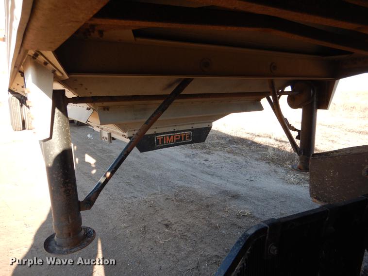 image for item FA9257 2000 Timpte double hopper bottom grain trailer