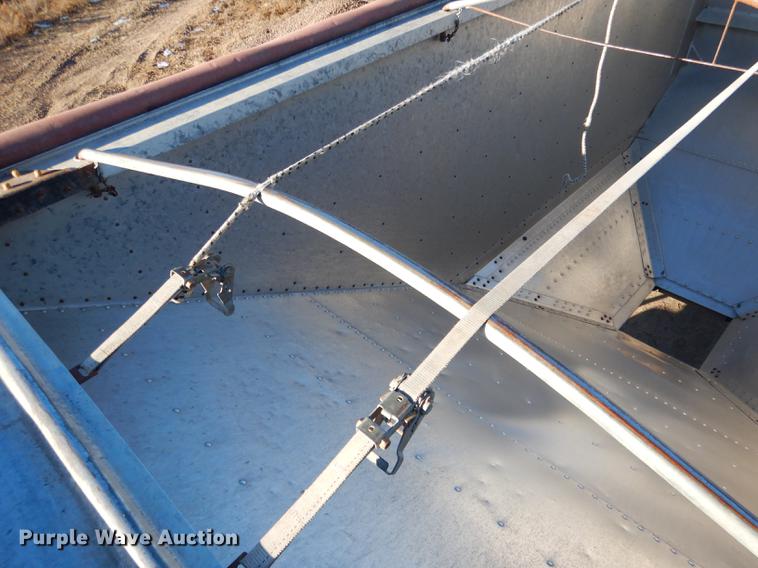 image for item FA9257 2000 Timpte double hopper bottom grain trailer