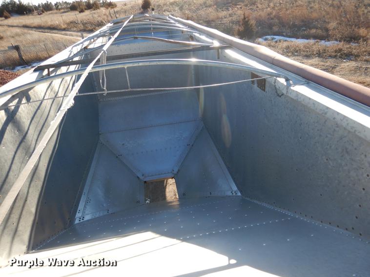 image for item FA9257 2000 Timpte double hopper bottom grain trailer