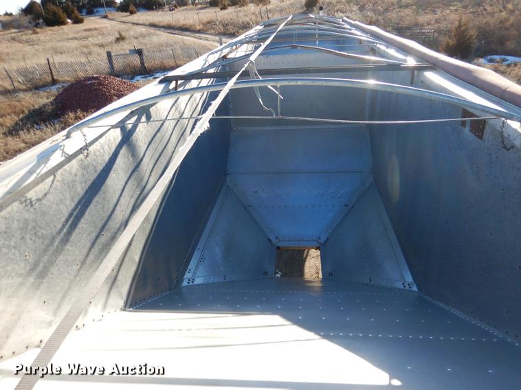image for item FA9257 2000 Timpte double hopper bottom grain trailer