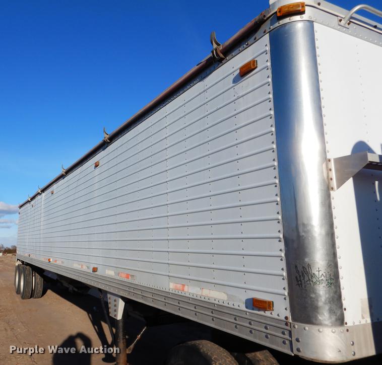 image for item FA9257 2000 Timpte double hopper bottom grain trailer