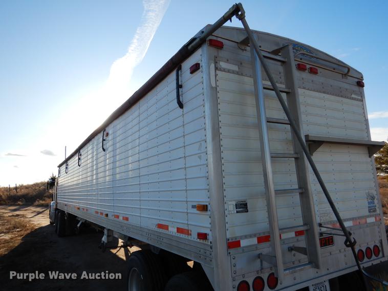 image for item FA9257 2000 Timpte double hopper bottom grain trailer