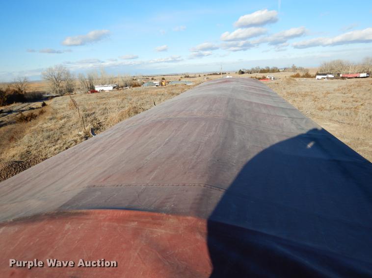 image for item FA9257 2000 Timpte double hopper bottom grain trailer