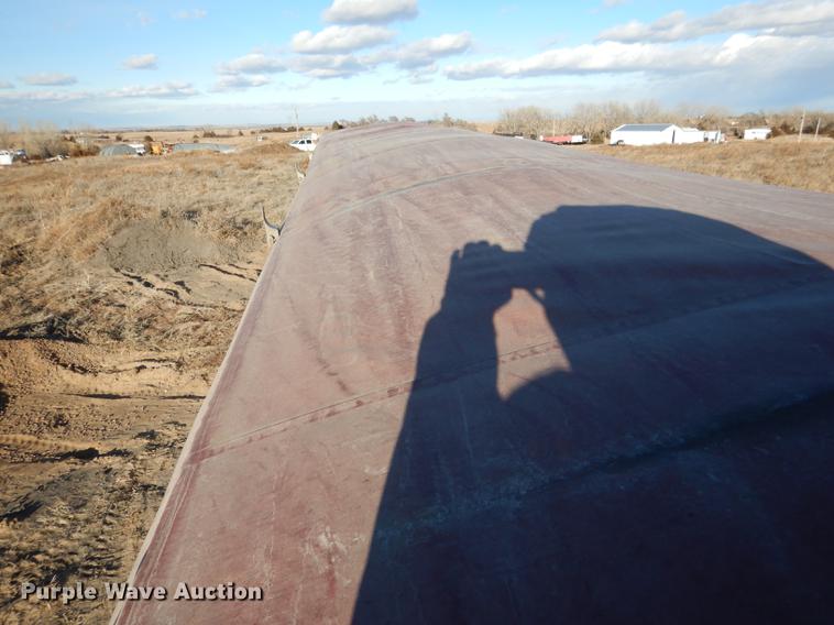 image for item FA9257 2000 Timpte double hopper bottom grain trailer