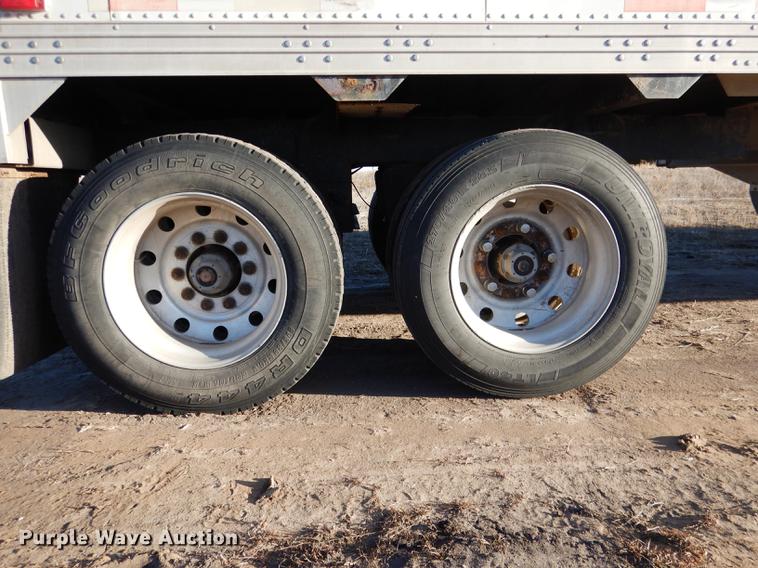 image for item FA9257 2000 Timpte double hopper bottom grain trailer