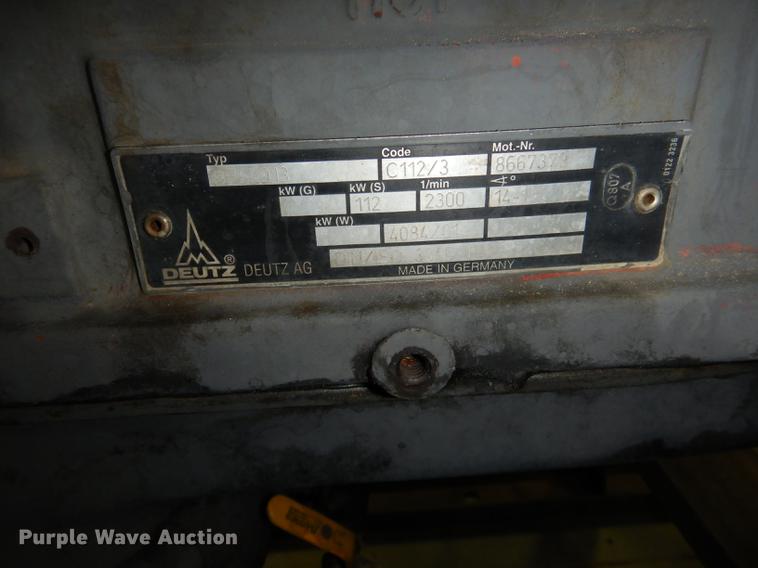 image for item FA9261 Deutz BF6L913 6.128L engine