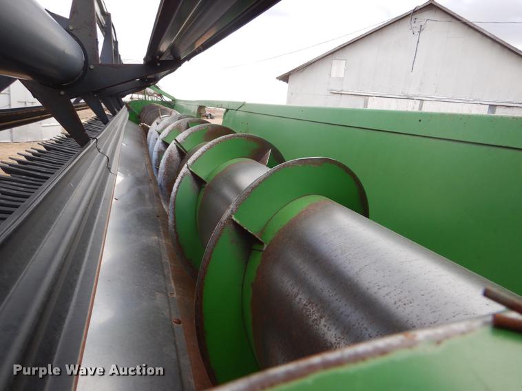 image for item FH9015 1990 John Deere 930 rigid head and trailer