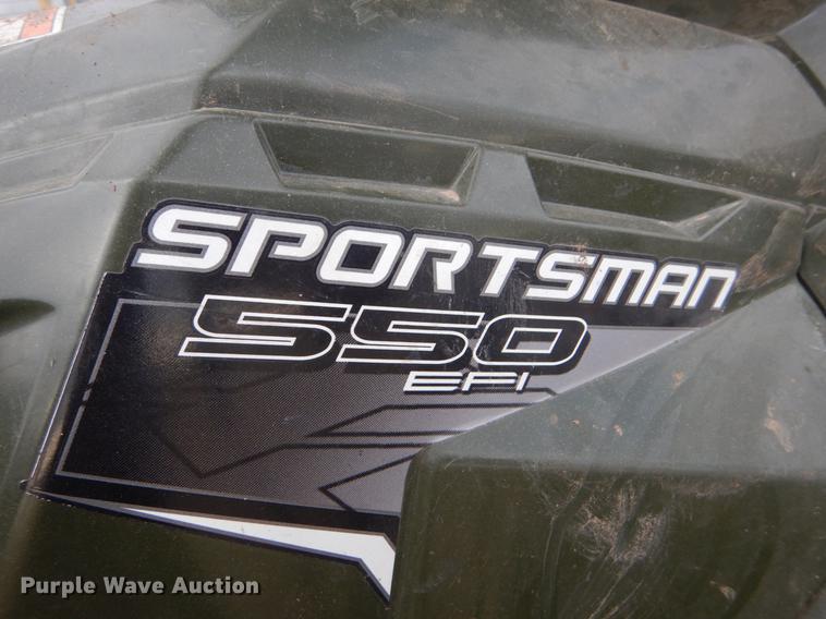 image for item FH9016 2012 Polaris Sportsman 550 ATV