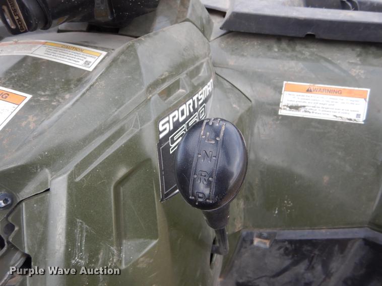 image for item FH9016 2012 Polaris Sportsman 550 ATV