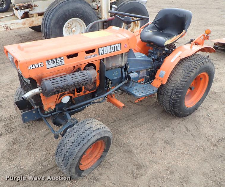 image for item FL9501 Kubota B6100HST MFWD tractor