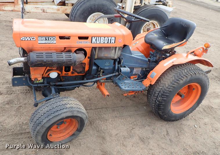 image for item FL9501 Kubota B6100HST MFWD tractor