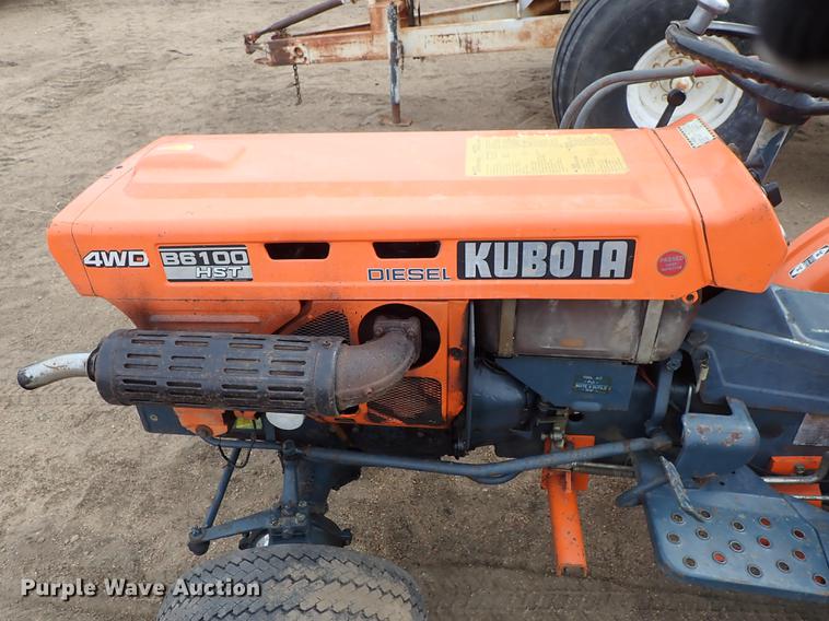 image for item FL9501 Kubota B6100HST MFWD tractor