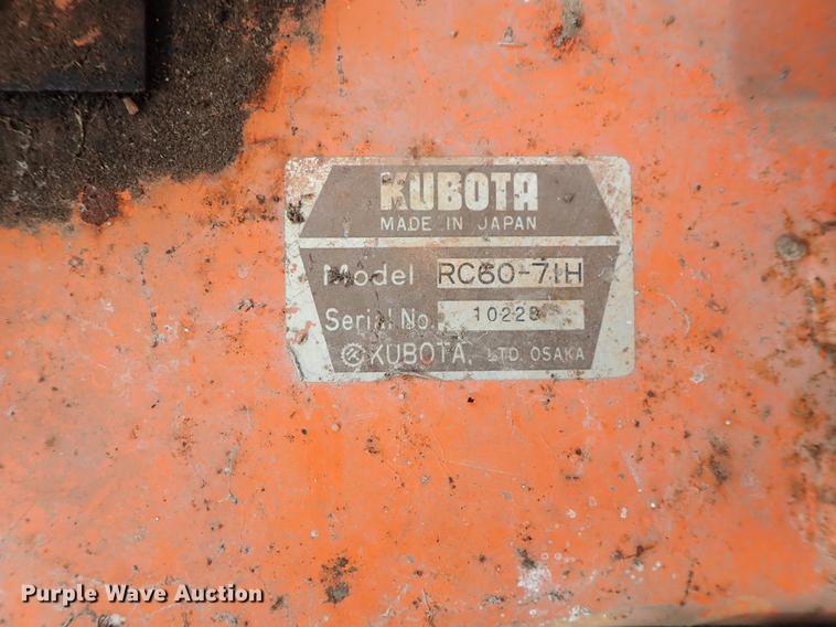 image for item FL9501 Kubota B6100HST MFWD tractor