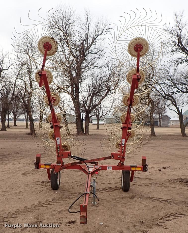 image for item FL9558 H&S V-12 hay rake