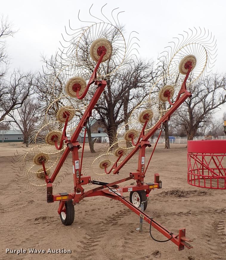 image for item FL9558 H&S V-12 hay rake