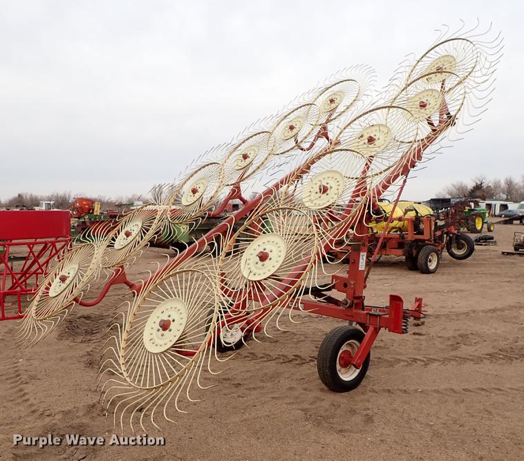 image for item FL9558 H&S V-12 hay rake