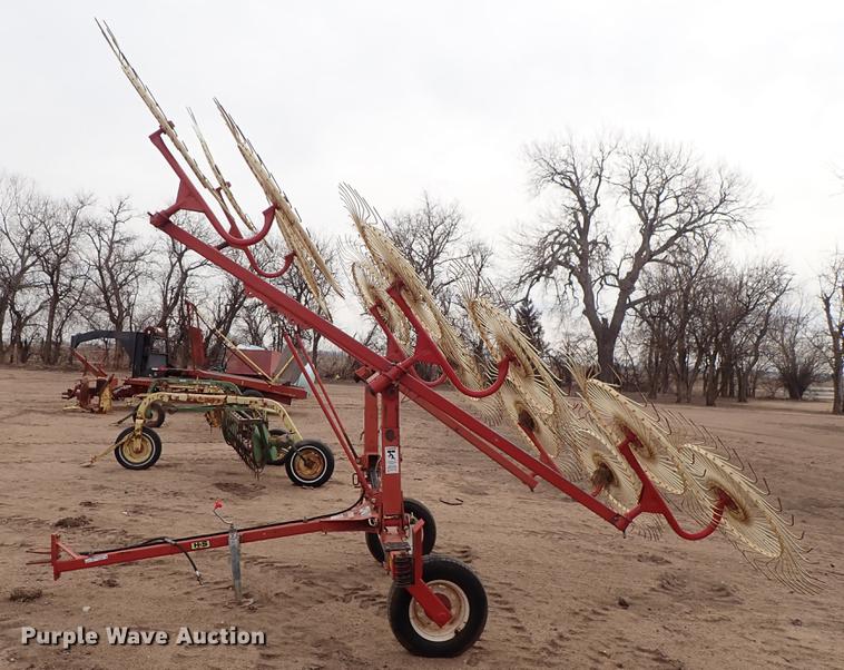 image for item FL9558 H&S V-12 hay rake