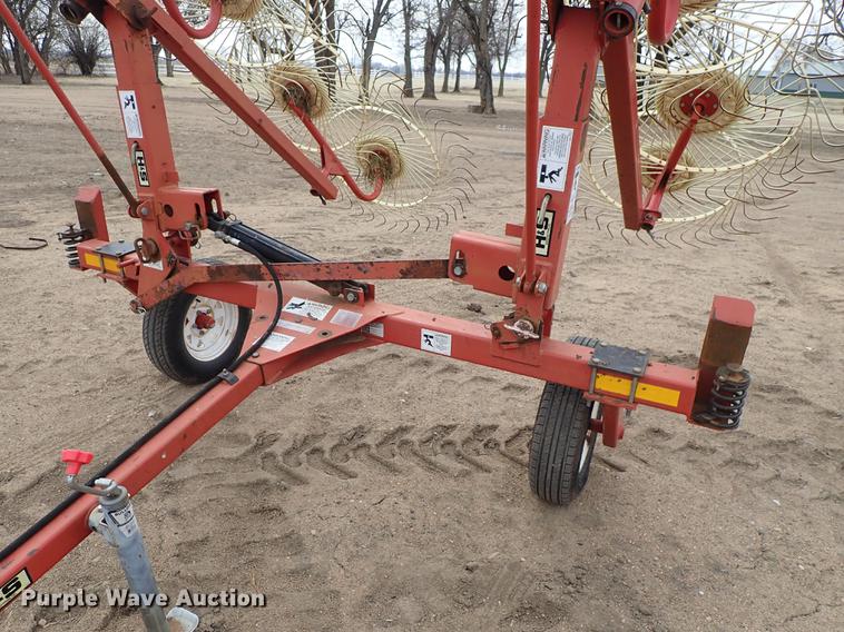 image for item FL9558 H&S V-12 hay rake