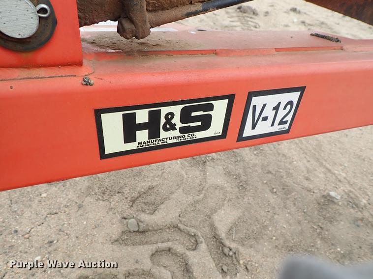 image for item FL9558 H&S V-12 hay rake